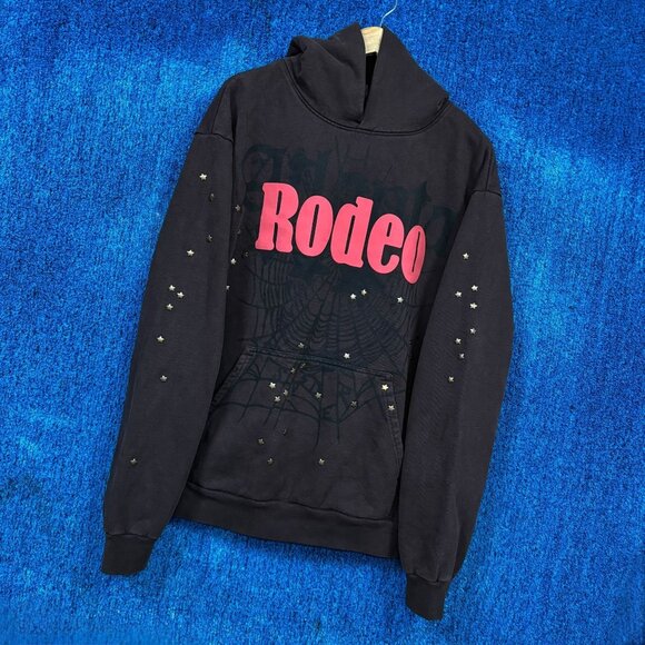 Travis Scott Rodeo Brown Rap Hoodie Size Small - Picture 3 of 5